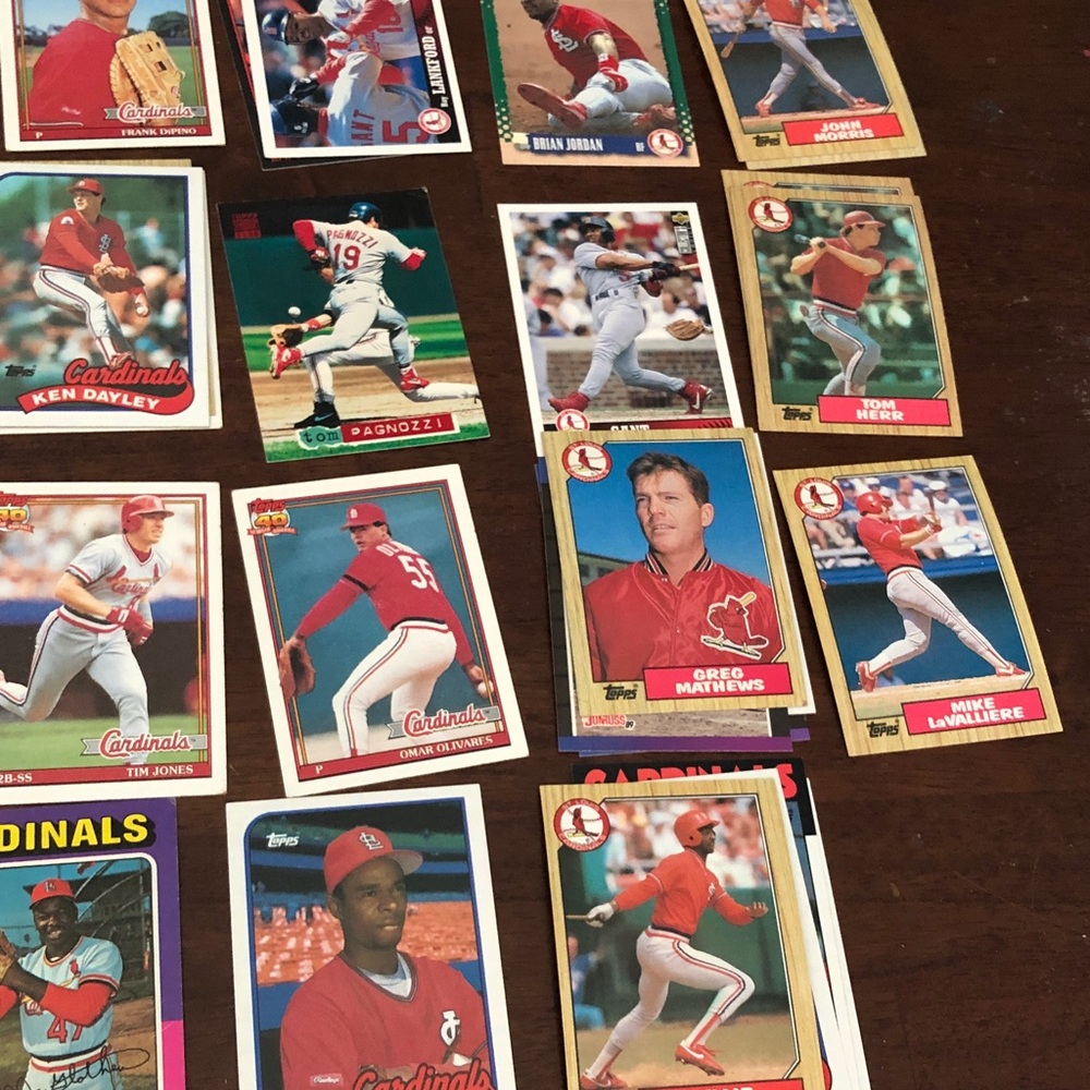Vintage St. Louis Cardinals Baseball Trading Card Set - Picture 5 of 8